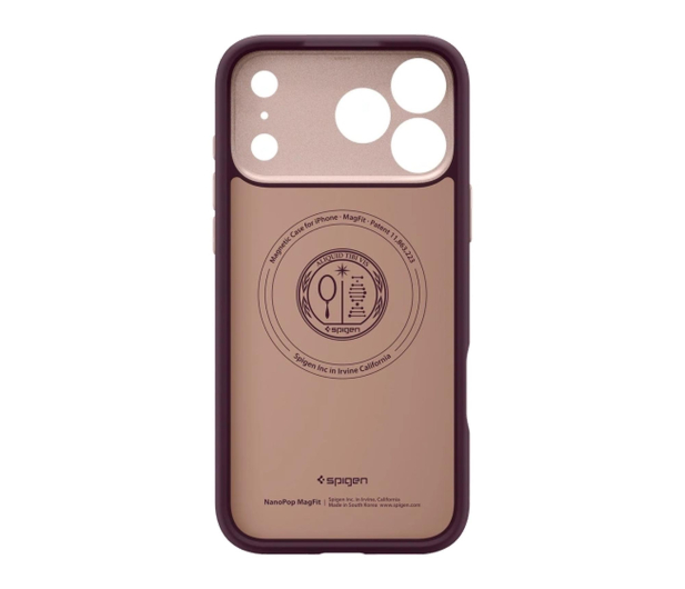 Spigen Nano Pop MagSafe do iPhone 18 Pro/17 Pro (burgundy bean) - 1586419 - zdjęcie 4